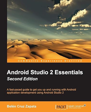 android studio 2 essentials second edition 2nd edition belen cruz zapata 178646795x, 978-1786467959