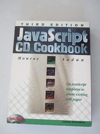 javascript cd cookbook 3rd edition j brook monroe ,erica sadun 1584500204, 978-1584500209