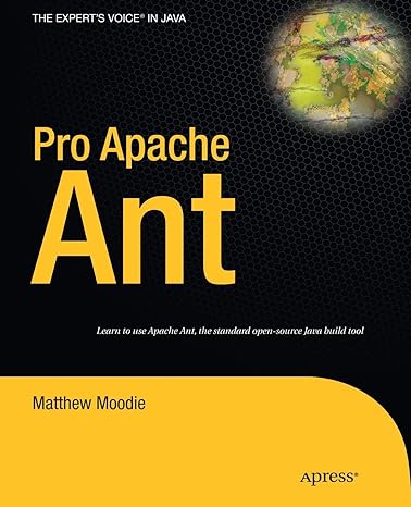 pro apache ant 1st edition matthew moodie 1430243112, 978-1430243113