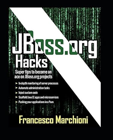 jboss org hacks super tips to become an ace with jboss org projects 1st edition francesco marchioni