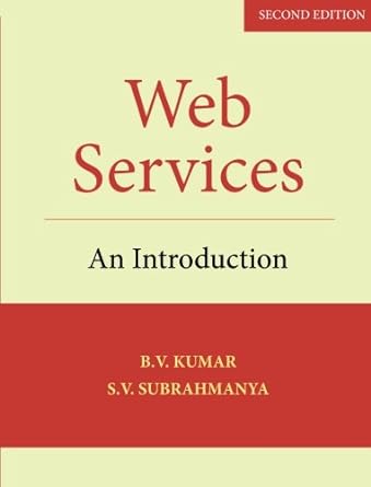 web services an introduction 1st edition dr b v kumar 1259027805, 978-1259027802