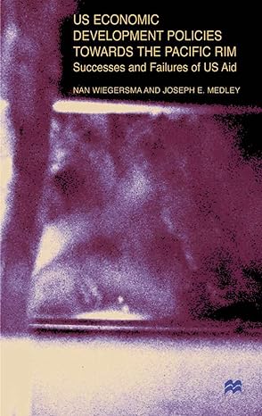 us economic development policies towards the pacific rim successes and failures of us aid 2000th edition n