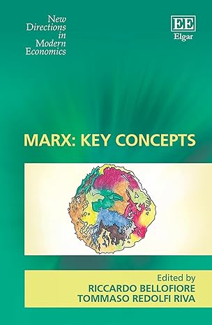 marx key concepts 1st edition riccardo bellofiore ,tommaso redolfi riva 1800880758, 978-1800880757