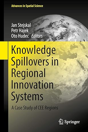 knowledge spillovers in regional innovation systems a case study of cee regions 1st edition jan stejskal