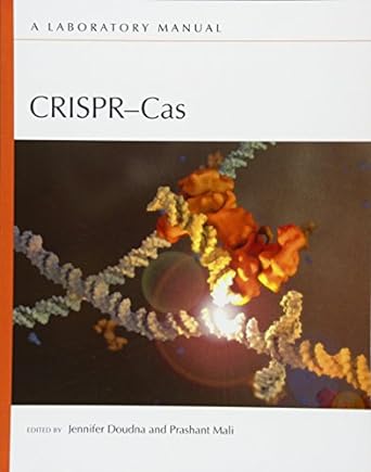 crispr cas a laboratory manual lab manual edition jennifer doudna ,prashant mali 1621821315, 978-1621821311