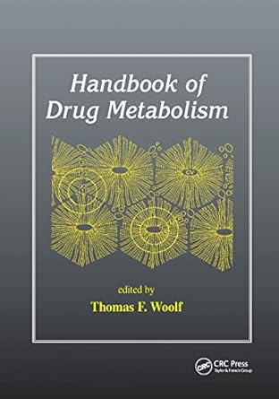 handbook of drug metabolism 1st edition thomas woolf 0367399857, 978-0367399856