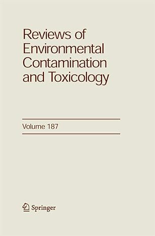 reviews of environmental contamination and toxicology 187 2006th edition george ware 1489996451,