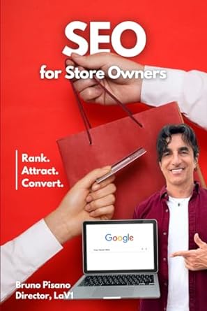 seo for store owners rank attract convert 1st edition bruno pisano b0cq83mfbm, 979-8871633755