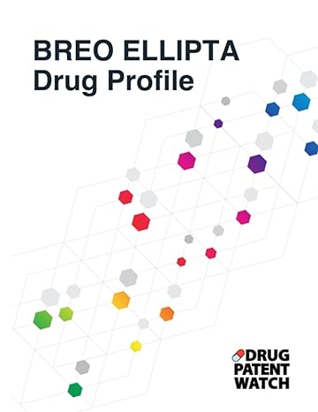 breo ellipta drug profile breo ellipta drug patents fda exclusivity litigation drug prices sales rev 1st