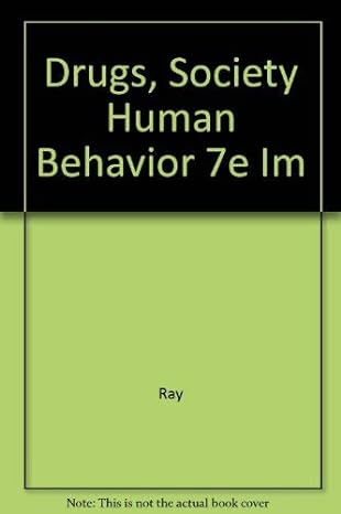 drugs society and human behavior 7th edition oakley s ray 0815173016, 978-0815173014