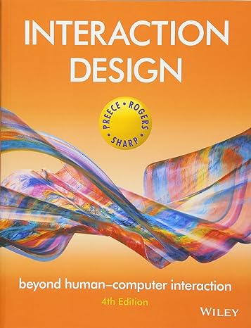 interaction design beyond human computer interaction 4th edition jennifer preece ,helen sharp ,yvonne rogers