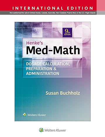 henkes med math 9e int ed 1st edition susan w buchholz 1975127021, 978-1975127022