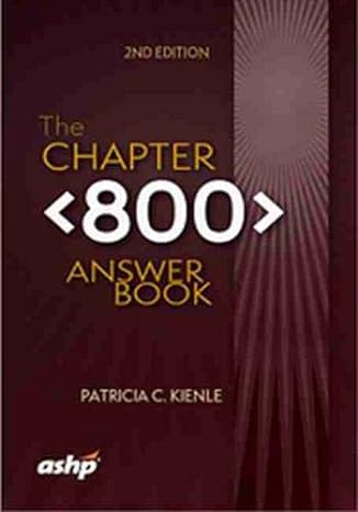 the chapter andlt 800andgt answer book 2nd edition patricia kienle 158528629x, 978-1585286294