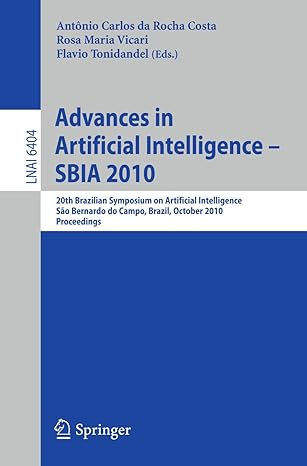 advances in artificial intelligence sbia 2010 20th brazilian symposium on artificial intelligence sao