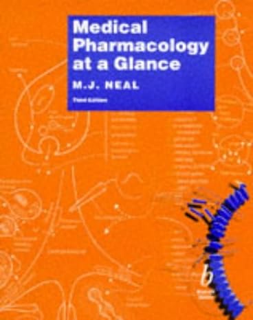 medical pharmacology at a glance 3rd edition michael j neal 0865427194, 978-0865427198