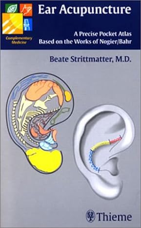 ear acupuncture a precise pocket atlas 1st edition beate strittmatter 1588900932, 978-1588900937