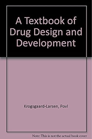 a textbook of drug design and development 2nd edition povl krogsgaard larsen 3718658674, 978-3718658671