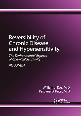 reversibility of chronic disease and hypersensitivity volume 4 the environmental aspects of chemical