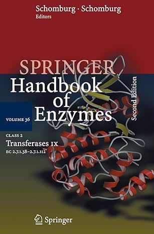 class 2 transferases ix ec 2 7 1 38 2 7 1 112 1st edition dietmar schomburg ,ida schomburg ,a chang