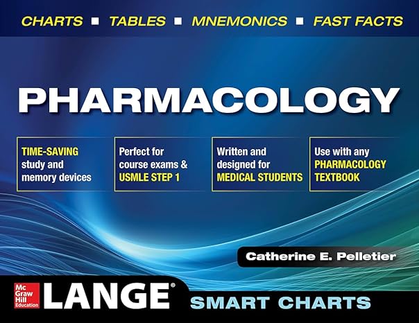 lange smart charts pharmacology 2nd edition catherine pelletier 007177436x, 978-0071774369