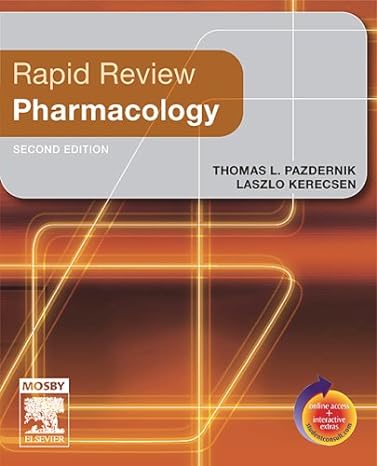 rapid review pharmacology with student consult online access 2nd edition thomas l pazdernik phd ,laszlo