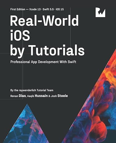 real world ios by tutorials professional app development with swift 1st edition raywenderlich tutorial team