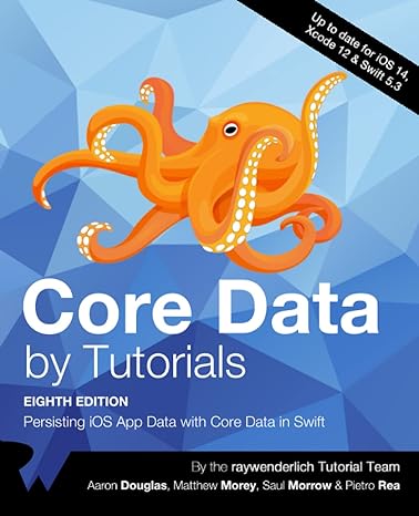 core data by tutorials persisting ios app data with core data in swift 1st edition raywenderlich tutorial