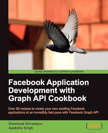 facebook application development with graph api cookbook 1st edition shashwat srivastava ,apeksha singh