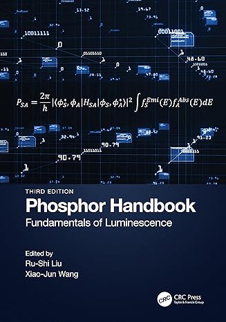 phosphor handbook 3rd edition ru shi liu ,xiaojun wang 1032159626, 978-1032159621