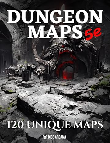 dungeon maps 5e 120 maps for game master to plan and customize encounters tabletop role playing game blank