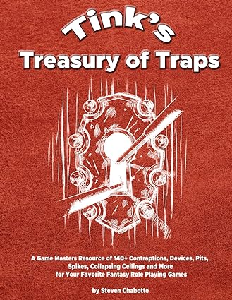 ty ink s treasury of traps a game masters resource of 140+ contraptions devices pits spikes collapsing