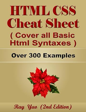 html css cheat sheet cover all basic html css syntaxes quick reference guide by examples html css programming