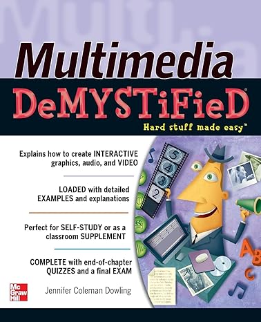 multimedia demystified 1st edition jennifer coleman dowling 007177064x, 978-0071770644