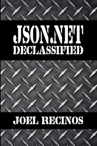 json net declassified 1st edition joel recinos 0692094210, 978-0692094211