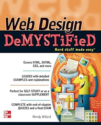 web design demystified 1st edition wendy willard 0071748016, 978-0071748018