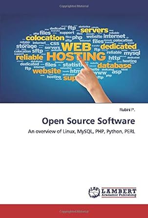 open source software an overview of linux mysql php python perl 1st edition rubini p 6202674318,