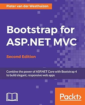 bootstrap for asp net mvc second edition 2nd revised edition pieter van der westhuizen 1785889478,