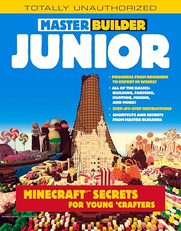 master builder junior minecraft secrets for young crafters 1st edition triumph books 1629372315,