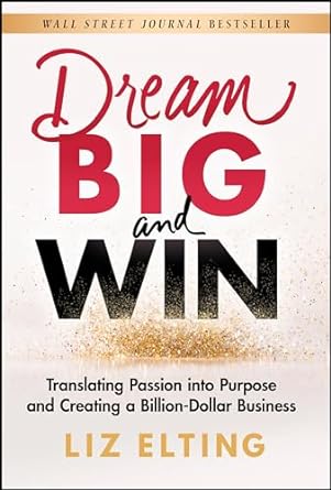 dream big and win translating passion into purpose and creating a billion dollar business 1st edition liz