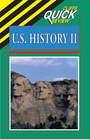 cliffsquickreview u s history ii 1st edition paul soifer 0764585371, 978-0764585371