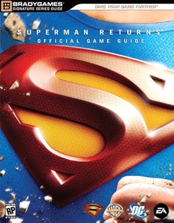 superman returns the videogame signature series guide 1st edition bradygames 0744008077, 978-0744008074