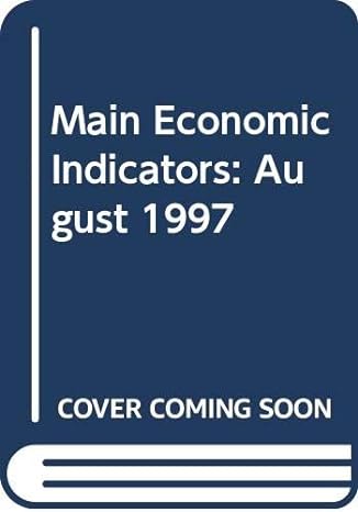 main economic indicators august 1997 1st edition  9264052232, 978-9264052239