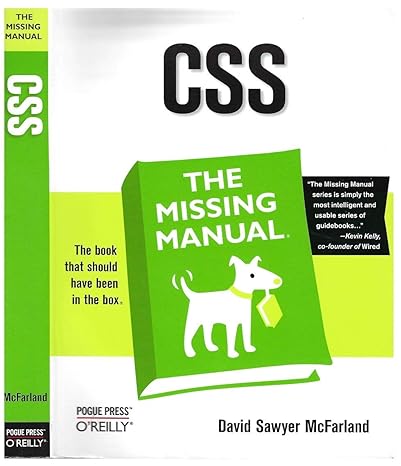 css the missing manual 1st edition david sawyer mcfarland 0596526873, 978-0596526870