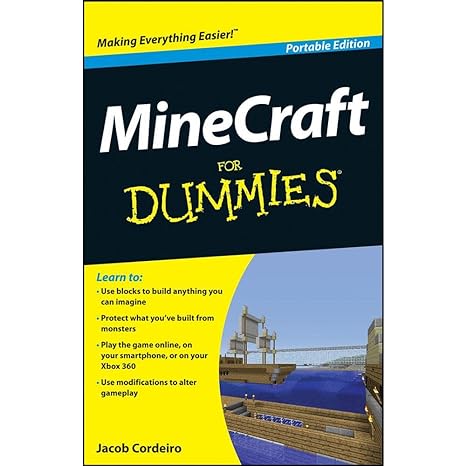 minecraft for dummies portable edition jacob cordeiro 1118537149, 978-1118537145