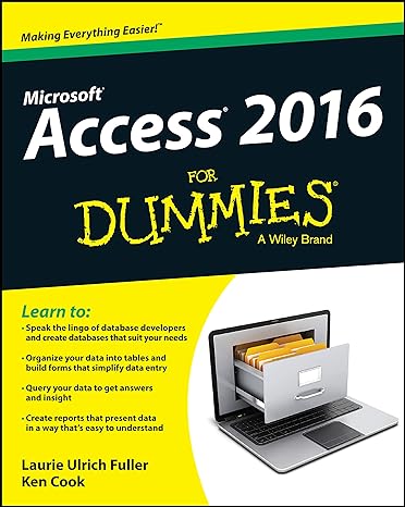 access 2016 for dummies 1st edition laurie a ulrich ,ken cook 1119083109, 978-1119083108