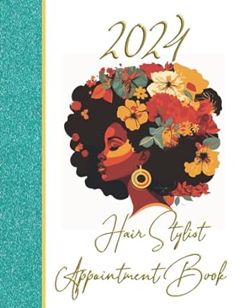 hair stylist appointment book 2024 1st edition claudette nicks b0cp9qvpzz