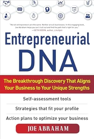 entrepreneurial dna the breakthrough discovery that aligns your business to your unique strengths 1st edition