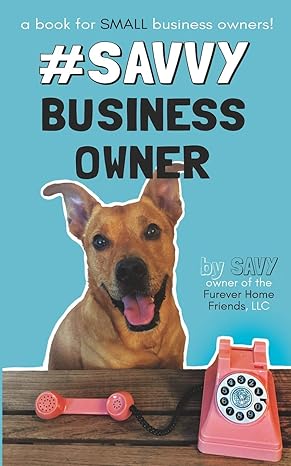 #savvybusinessowner a book for small business owners 1st edition savy leiser 0999161474, 978-0999161470