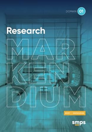 domain 1 research markendium smps body of knowledge 1st edition smps society for marketing professional