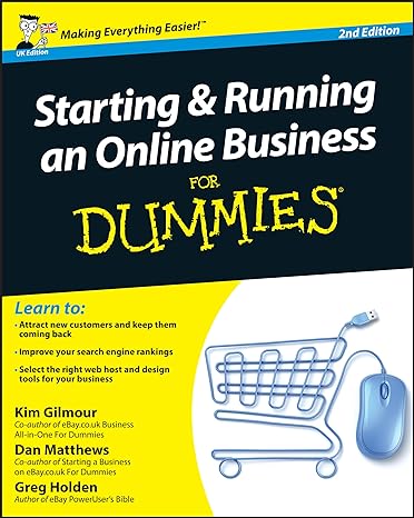 starting and running an online business for dummies 2nd uk edition kim gilmour ,dan matthews 1119991382,